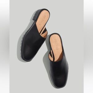 Madewell Mindy Lugsole Mule, black, 7.5